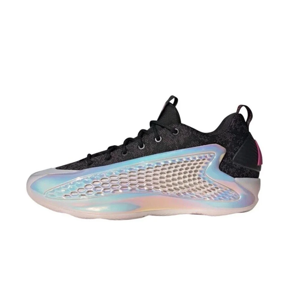Mens Size 8.5 Adidas AE 1 Low Year of the Snake Iridescent Basketball Shoes New